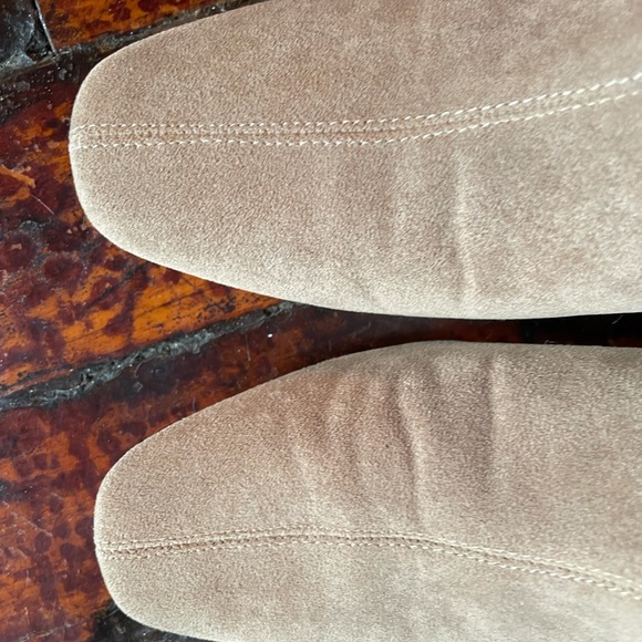 The Kadee - Tan Booties - Square Toe Block Heel - Picture 6 of 11